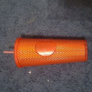 Brand new, with tags Bright pink iridescent Starbucks studded tumbler